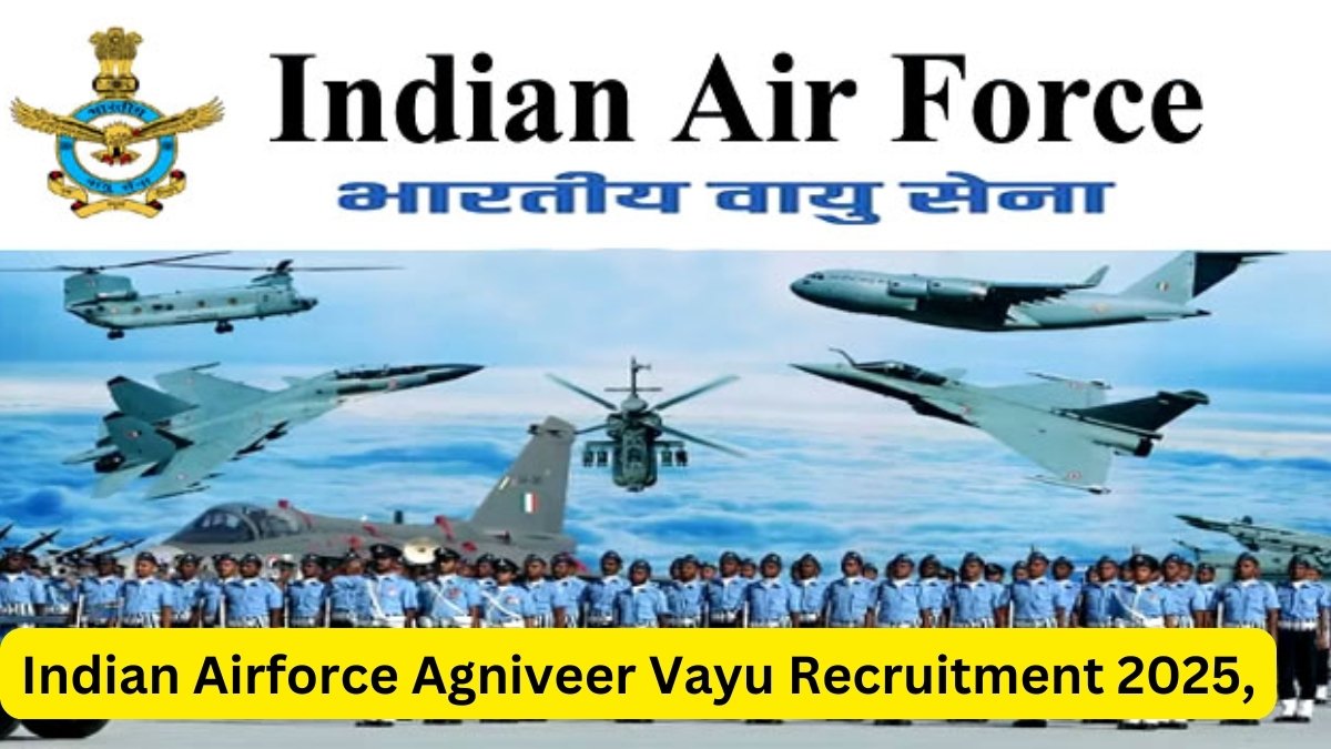 Indian Air Force Agniveervayu Vacancy 2025: Apply Now for Agnipath Scheme Intake 01/2026 6 Indian Air Force Agniveervayu Vacancy