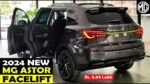 MG Astor 2024: A Stylish SUV with AI-Powered Sophistication