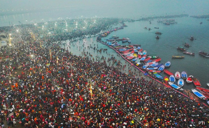 Maghi Purnima Snan Begins at Maha Kumbh: Over Two Crore Devotees Expected Amid Tight Security 5 Maha Kumbh