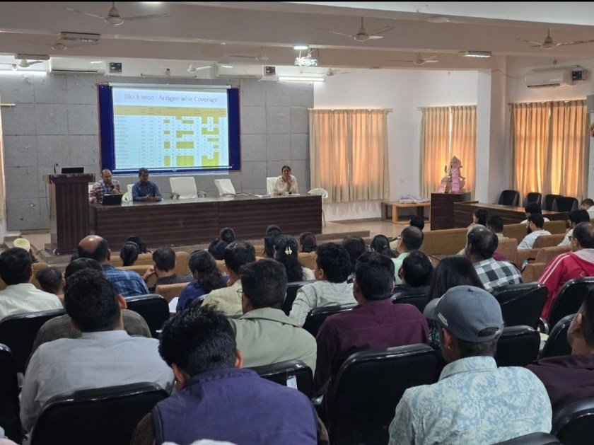 Review Meeting: Achieve All National Health Program Targets Ahead of Schedule – Dr. Ashok Aditya 5 Review Meeting