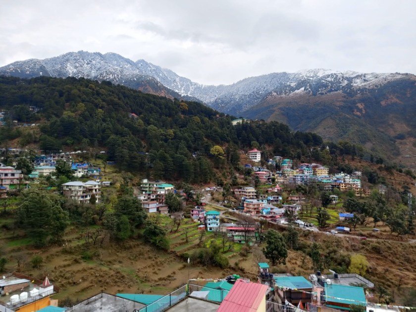 Snowfall in Kangra Valley