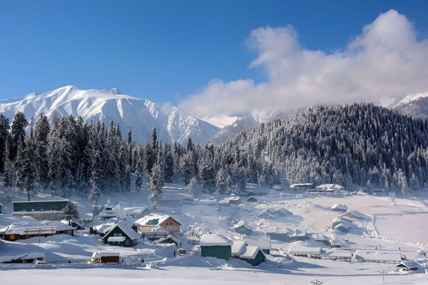 Fresh Snowfall in Kashmir