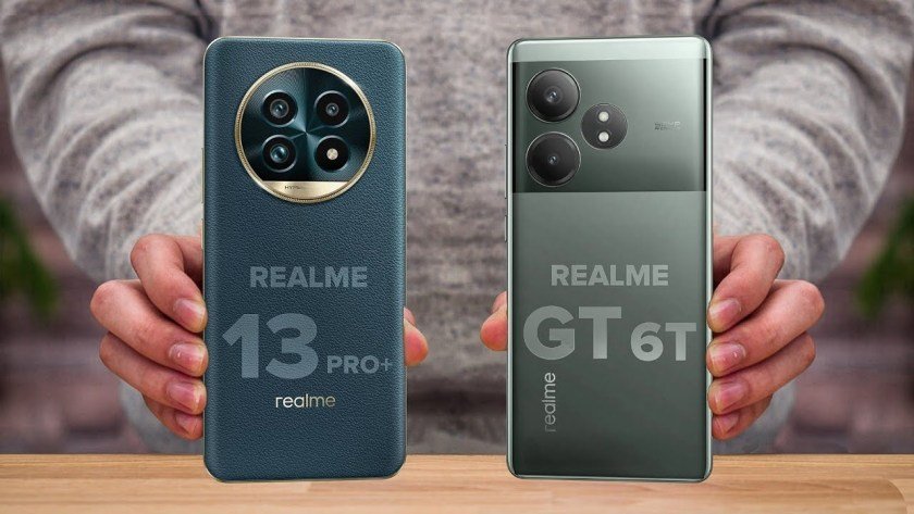 Realme GT 6T vs Realme 13 Pro+ 5G