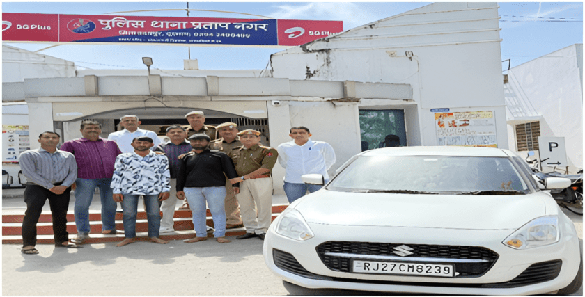 Major Crackdown on Illegal Narcotics Trade by Pratapnagar Police – Two Smugglers Arrested with 1.126 kg Opium Milk 5 Pratapnagar Police