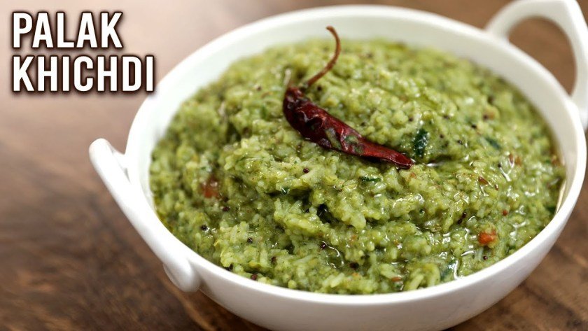 Palak Dal Khichdi 