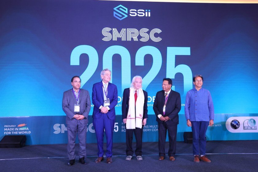 SS Innovations Unveils India’s First Mobile Tele-Surgical Unit, SSI MantraM, at SMRSC 2025 4 SS Innovations