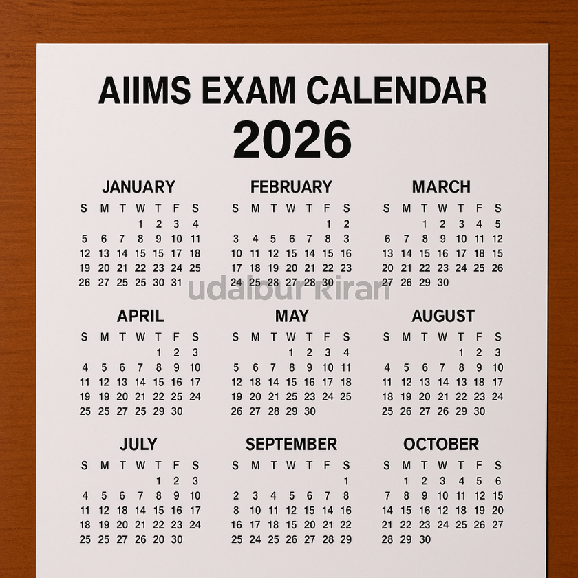 AIIMS Exam Calendar 2026 Released: Check Full Schedule, Exam Dates, and Download Link at aiimsexams.ac.in 2 AIIMS Exam Calendar 2026