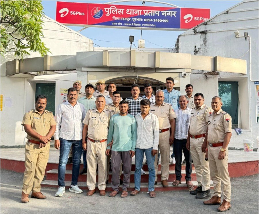 blind murder of shankarlal dangi solved within 48 hours two accused arrested in udaipur