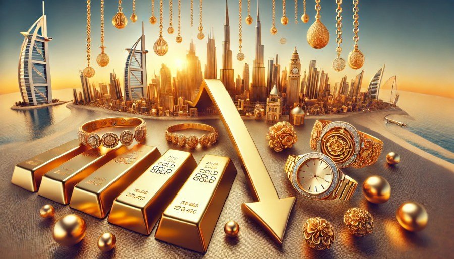 Dubai Gold Prices Drop
