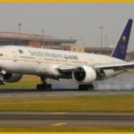 Emergency Landing at Delhi Airport: Saudi Arabia Flight Lands Safely After Tyre Malfunction