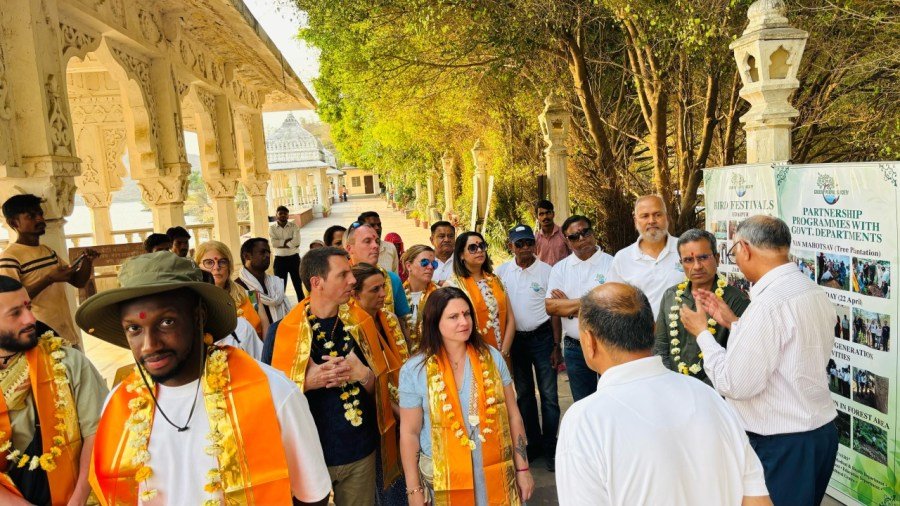 French Delegation Visits Badi Talab for Environmental Awareness 4 French Delegation