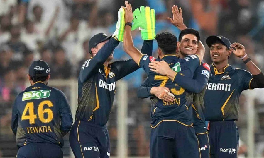 ipl 2025 gujarat titans crush rajasthan royals by 58 runs rise to top of the points table