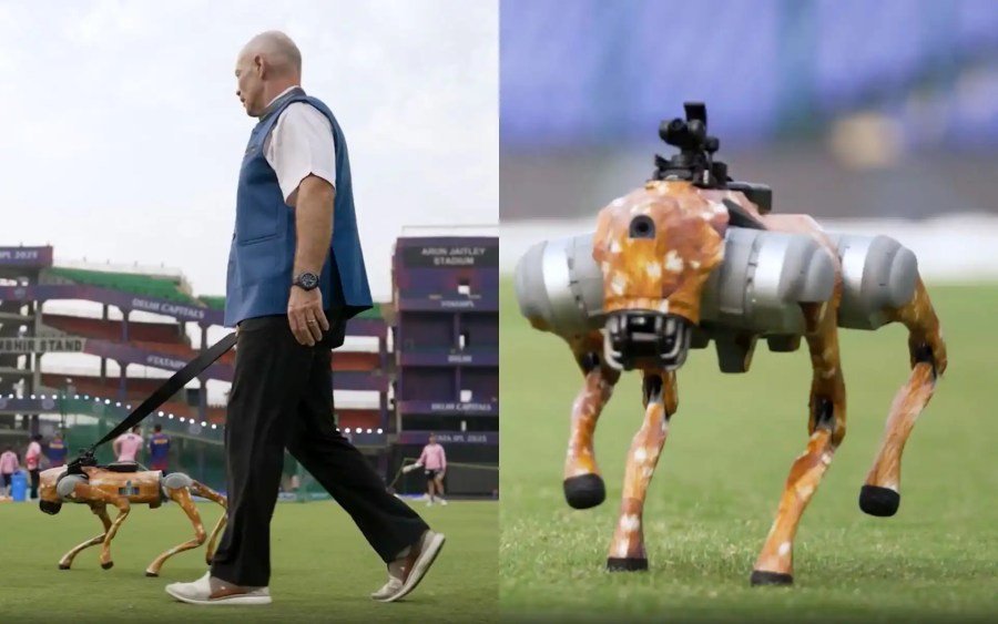 Robot Dog Joins the IPL Broadcast Team