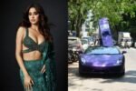 Janhvi Kapoor Receives ₹5 Crore Purple Lamborghini Gift From Ananya Birla — Watch the Glam Moment