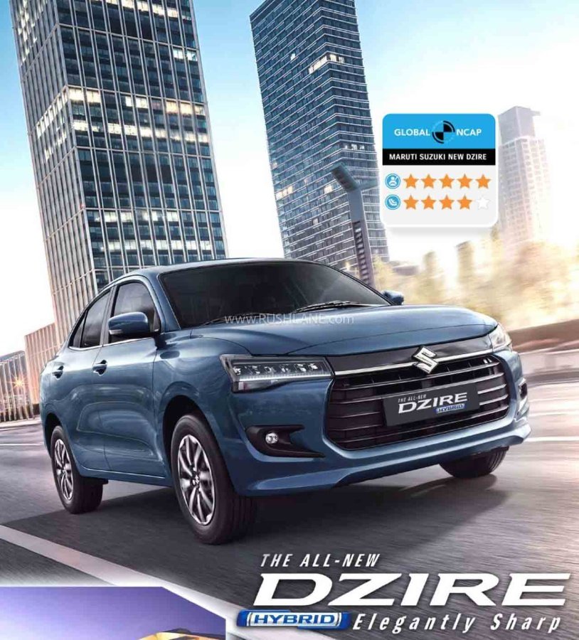 Maruti Suzuki Dzire Hybrid Unveiled: India Launch Expected Soon, Mileage Up to 35 km/l 5 Maruti Suzuki Dzire Hybrid