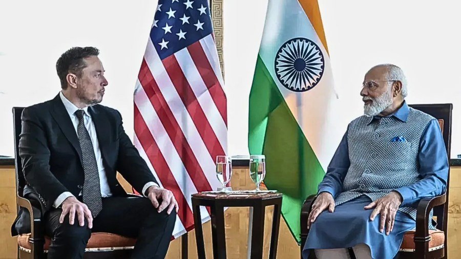 Elon Musk India visit 2025