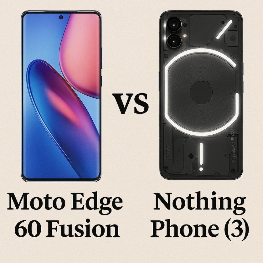 Moto Edge 60 Fusion vs Nothing Phone 3