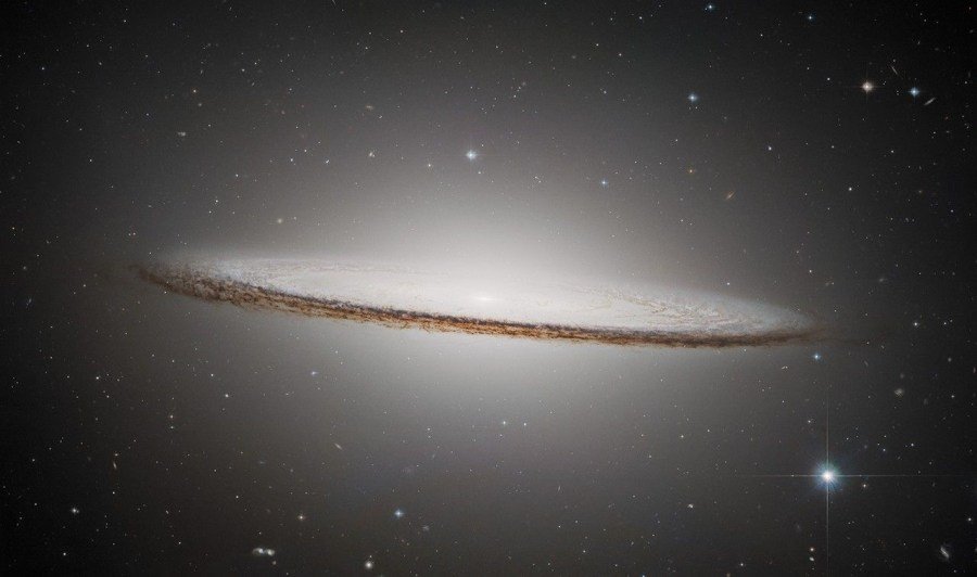 NASA Hubble Sombrero Galaxy