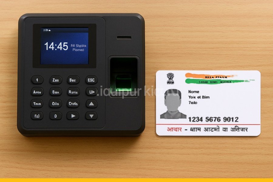 Aadhaar attendance system NMC