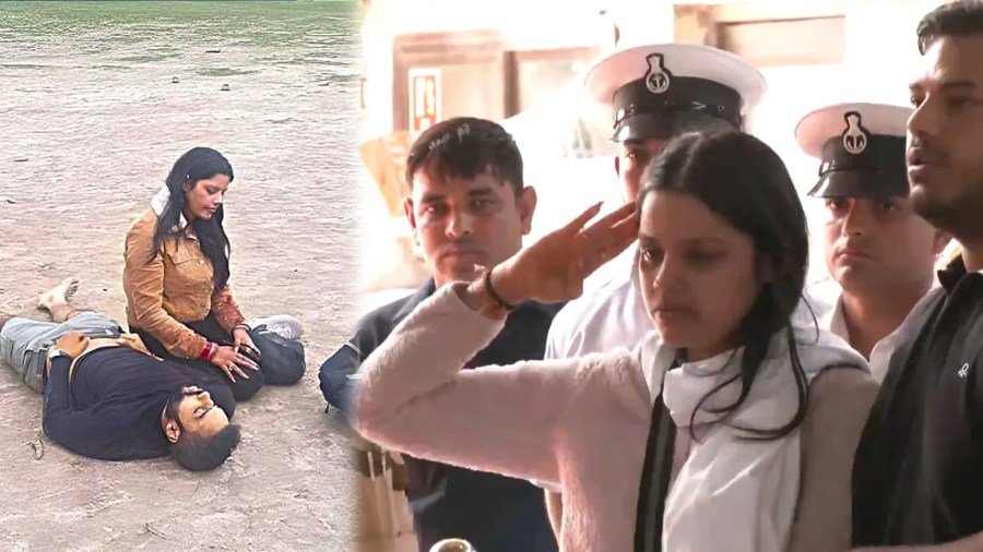 “Six-Day-Old Marriage, Forever Memory” – Final Clip of Lt. Vinay Narwal and Wife Sparks Wave of Emotion Across India 5 Final Clip of Lt. Vinay Narwal and Wife Sparks Wave of Emotion