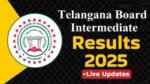 Telangana Board Result 2025: Girls Outperform Boys in Pass Percentage, First and Second Year Results Declared