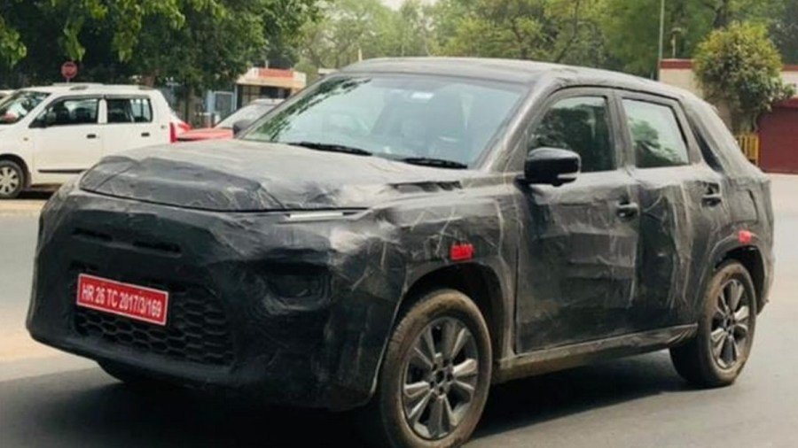 toyotas new 7 seater suv spotted testing in india launch likely by year end