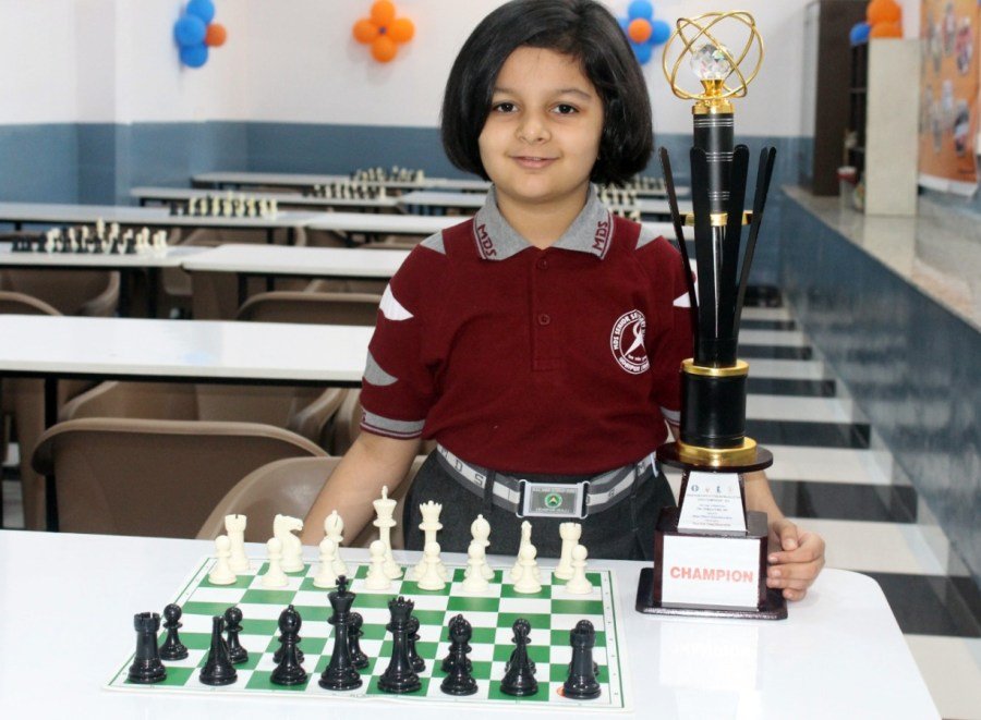 udaipurs chess prodigy kiyana parihar to represent india at world cadet rapid blitz championship in greece