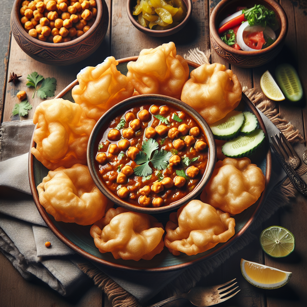 Delicious Homemade Chole Bhature Recipe for Indian Cuisine Lovers