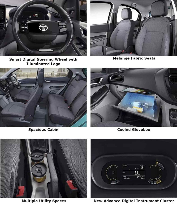 Tata Tiago 2025: Tata Motors Set to Launch New Edition with Premium Features Starting at ₹4.99 Lakh 6 Tata Tiago 2025