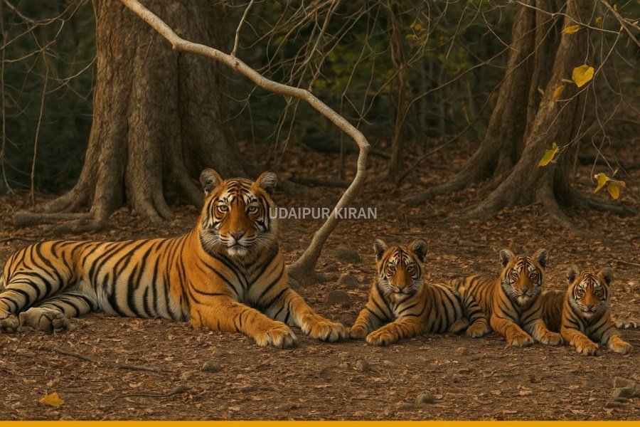 Tigress Shakti Gives Birth to Two Cubs in Ranthambhore, Boosting Tiger Population 5 Ranthambhore tiger cubs