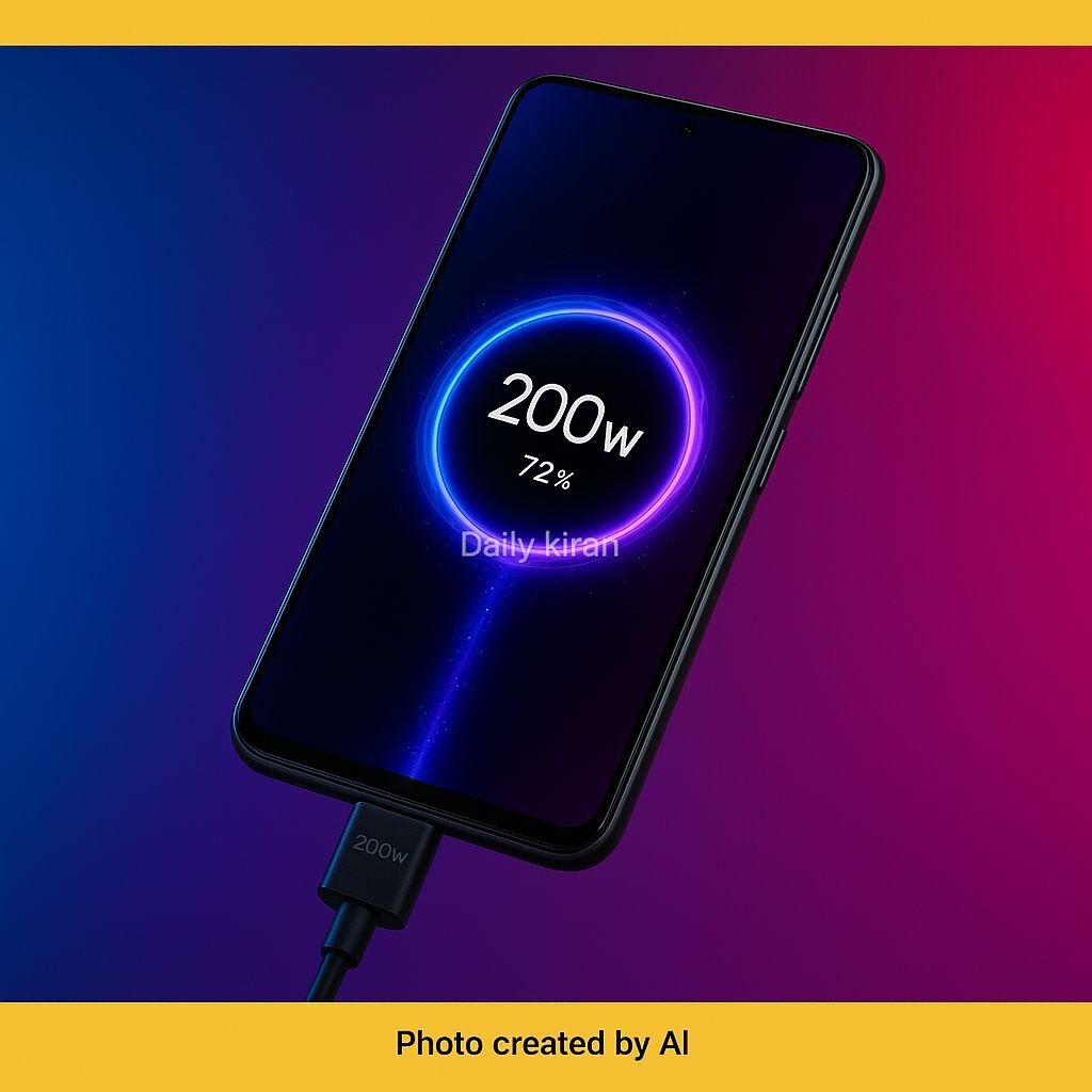 200W Fast Charging 