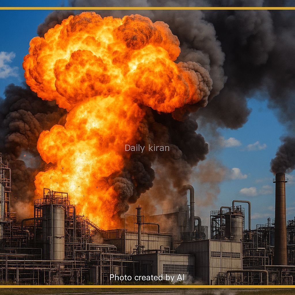 Chemical Factory Blast