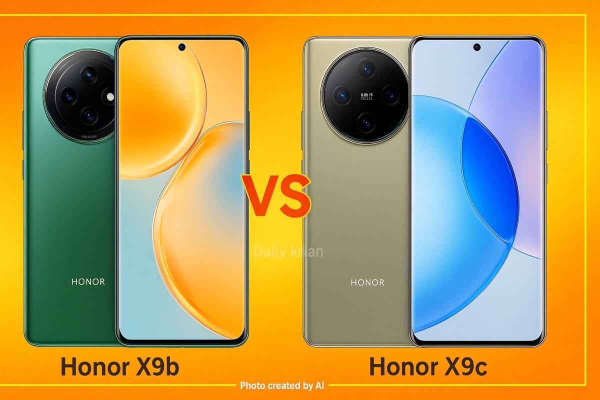 Honor X9c vs X9B