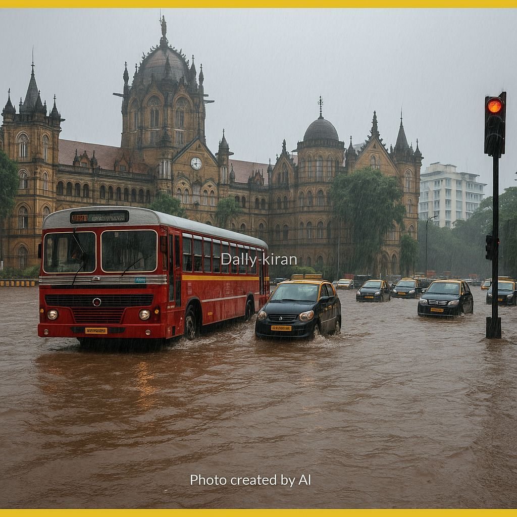 Mumbai Weather Update: Red Alert Issued Amid Heavy Rains, Flooding in Low-Lying Areas 5 Mumbai Weather