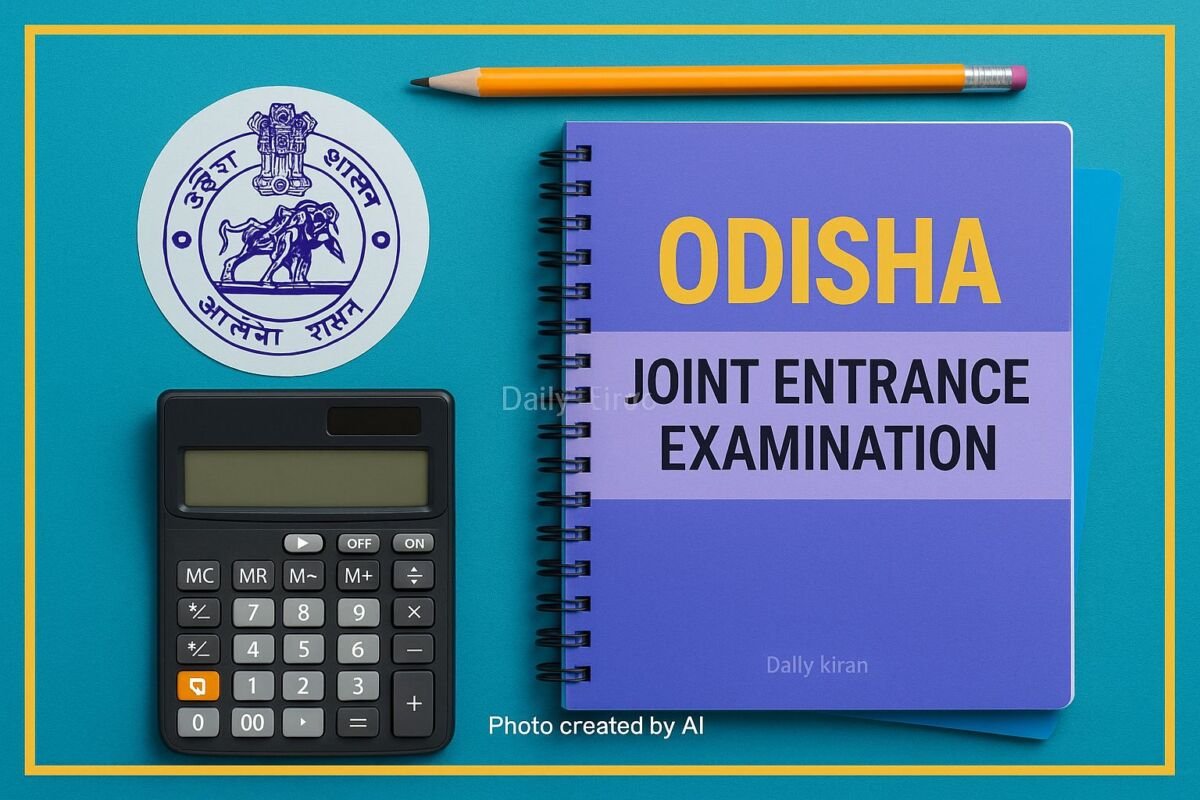 OJEE 2025 Results Declared: Here’s How to Download Your Rank Card 5 Odisha Joint