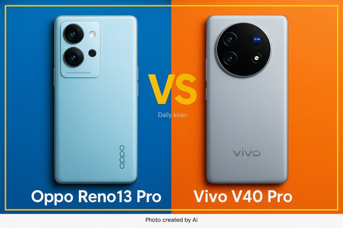 Oppo Reno 13 Pro vs Vivo V40 Pro