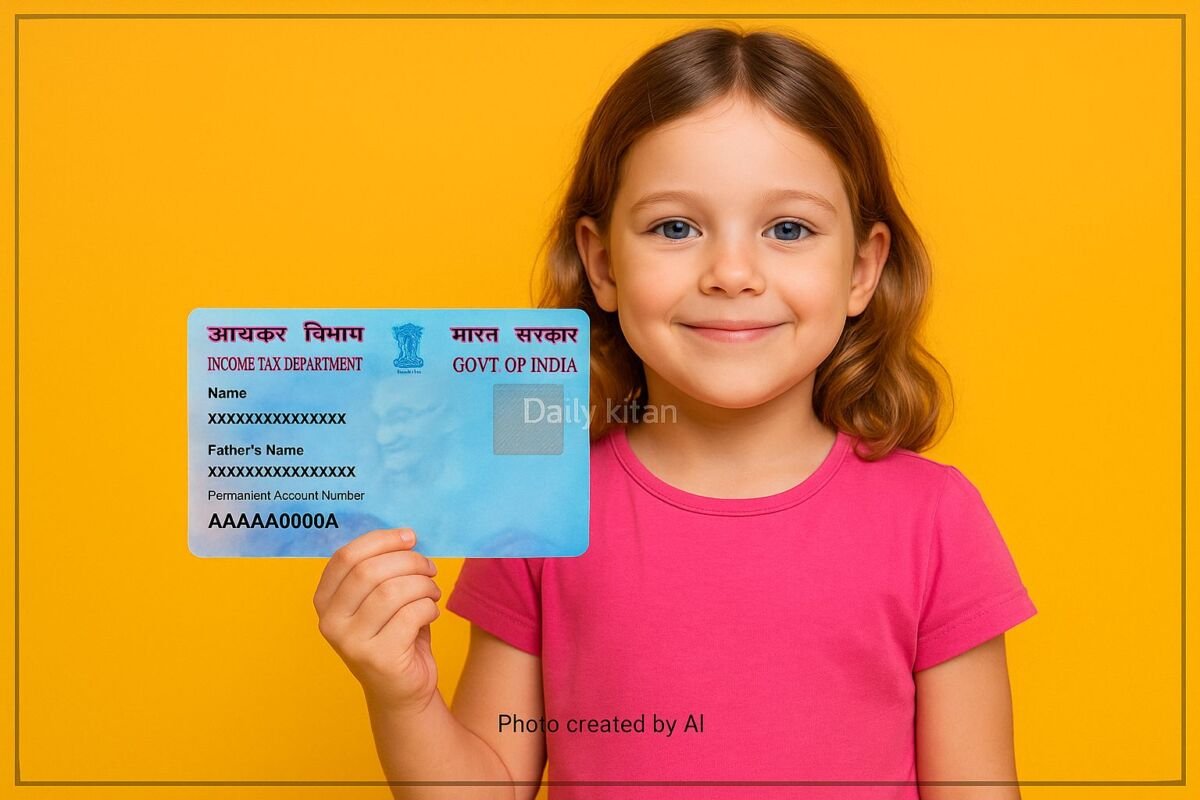 PAN Card for Children: Easy Step-by-Step Guide to Apply Online and Why It’s Now Mandatory 5 PAN card made for children