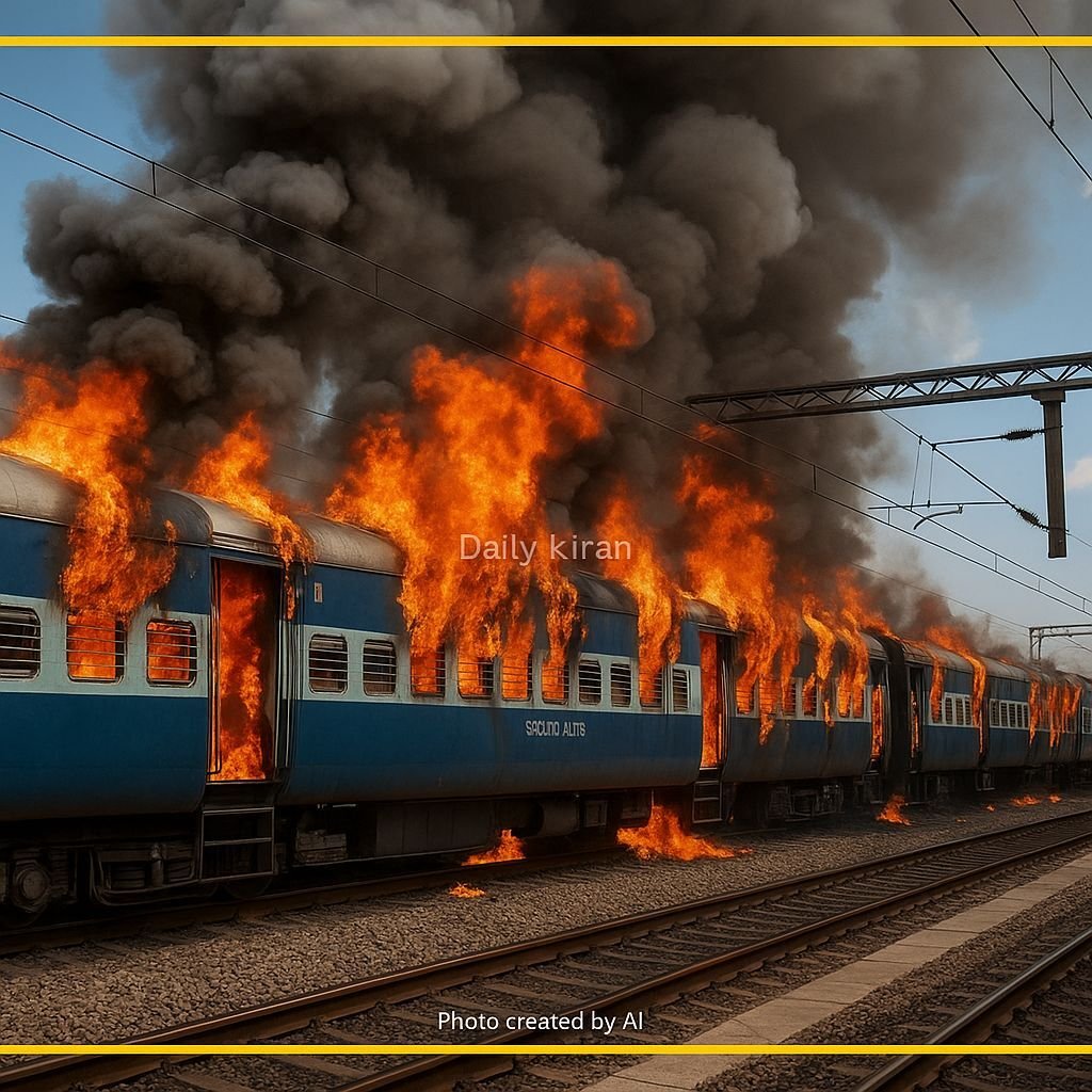 Pune Train Fire