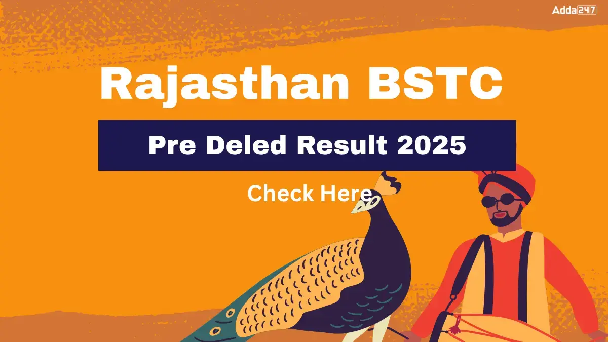 Rajasthan BSTC Pre DElEd