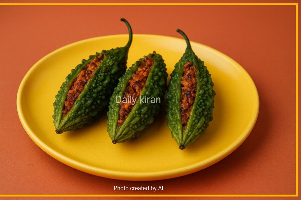 Stuffed Bitter Gourd 