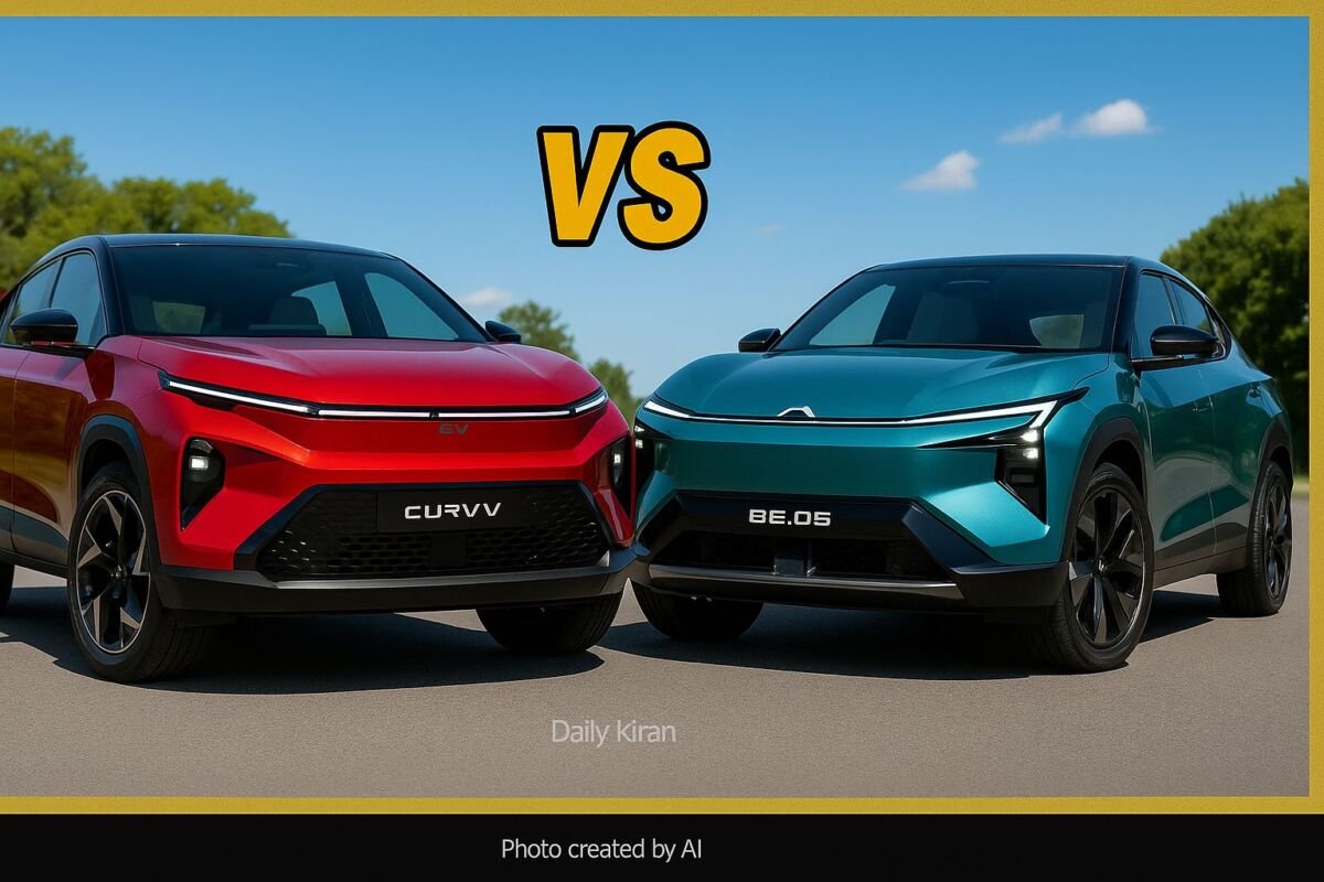 Tata Curvv EV vs Mahindra BE.05