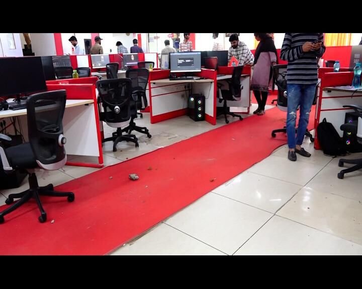 Violent Attack on Mahaa News Office