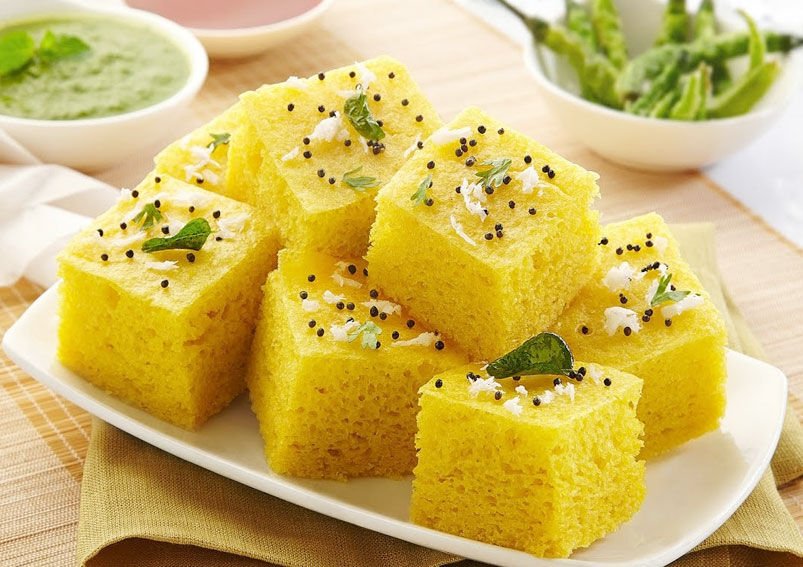 Soft & Spongy Dhokla Without Soda or Citric Acid: Easy Summer Snack Recipe 5 dhokla