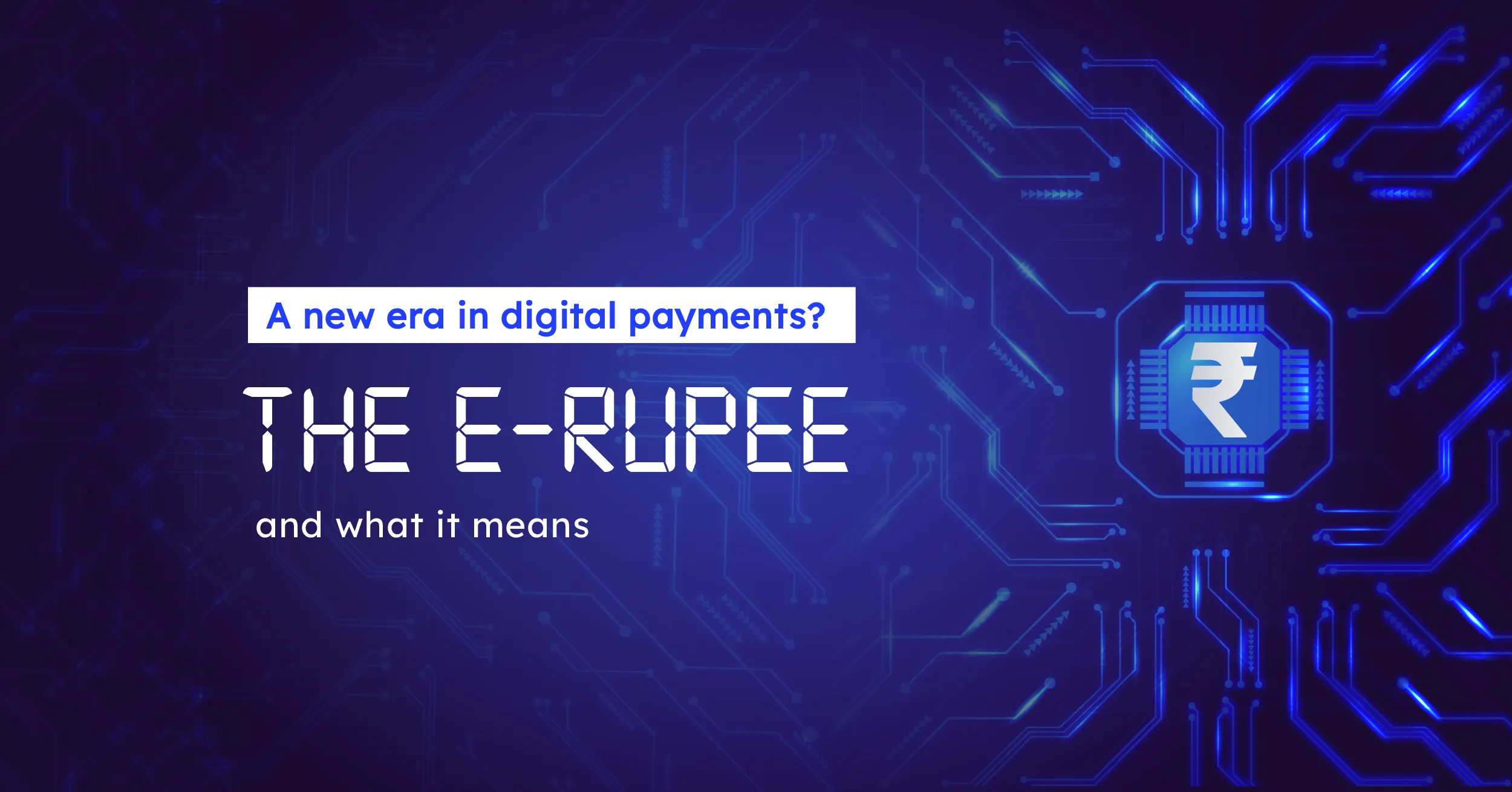 e-Rupee