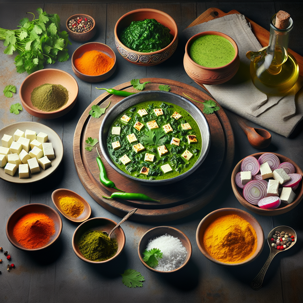 Deliciously Creamy Palak Paneer: A Step-by-Step Recipe
