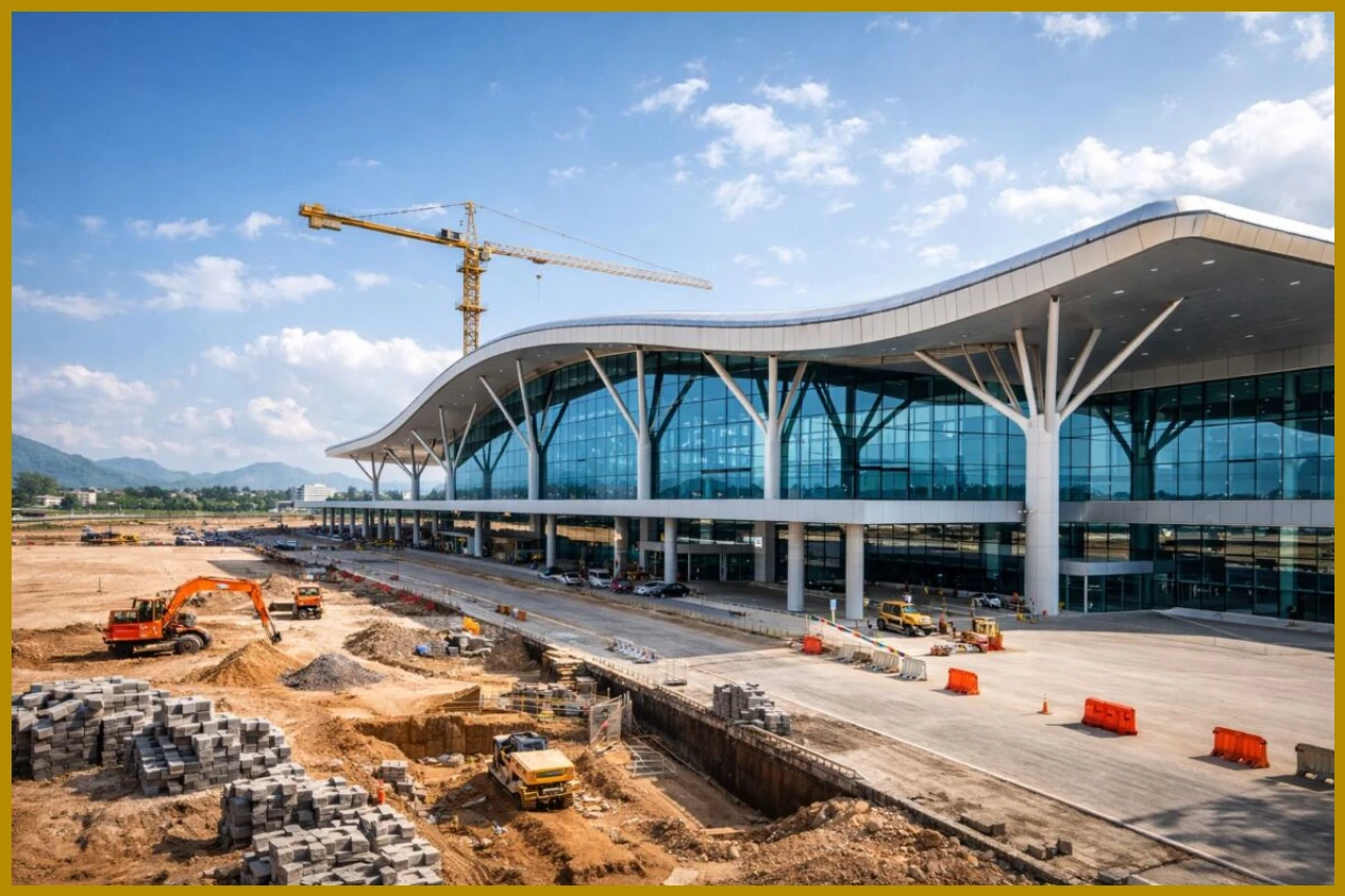 Udaipur Airport’s New Terminal Near Completion, Target June 2026 5 Udaipur Airport