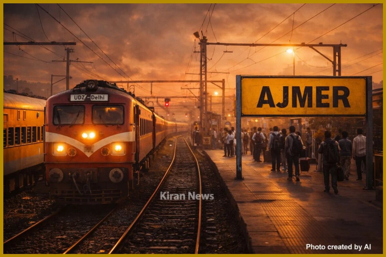 Routes Changed for Udaipur–Delhi Trains; Intercity to Run Only Till Ajmer 6 Udaipur–Delhi