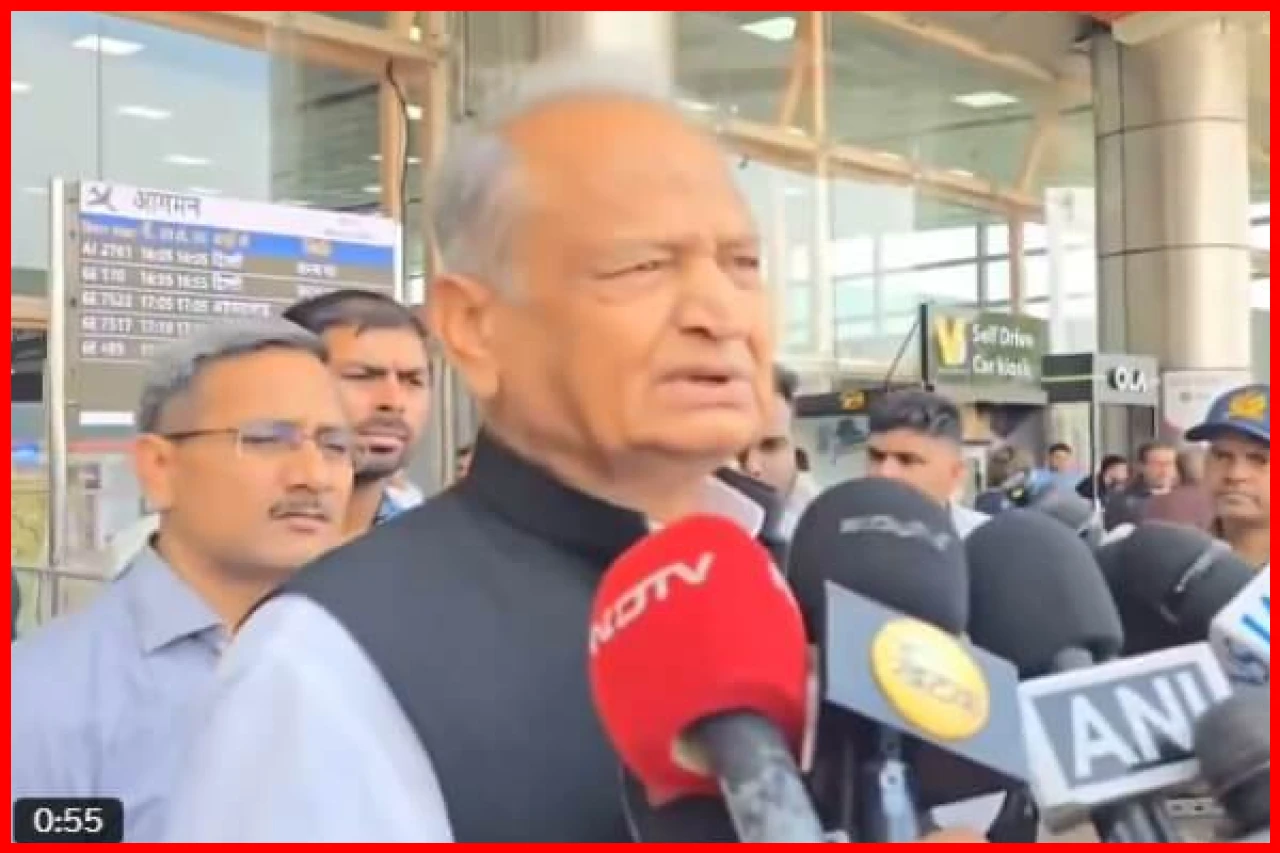 Ashok Gehlot Criticizes BJP and Central Government Over Ministerial Family Involvement Ashok Gehlot Criticizes BJP and Central Government Over Ministerial Family Involvement