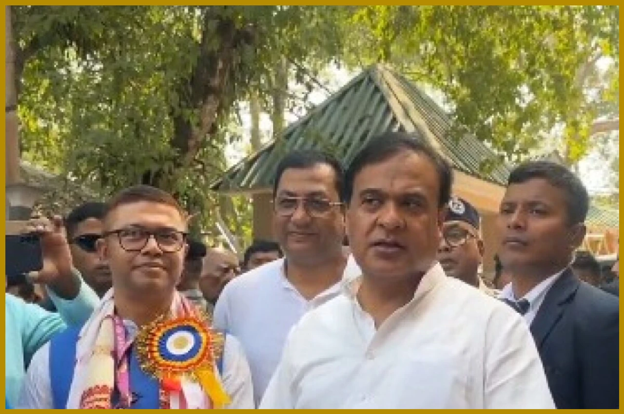 Assam Chief Minister Accuses Congress of Catering to Bangladeshi Muslim Votes Assam Chief Minister Accuses Congress of Catering to Bangladeshi Muslim Votes