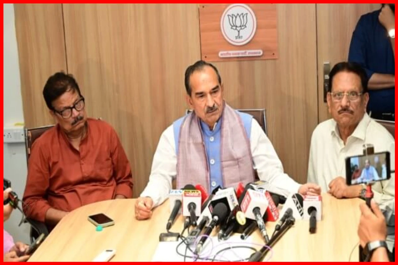 BJP Leader Criticizes Ashok Gehlots Political Relevance and Congresss Dynastic Politics BJP Leader Criticizes Ashok Gehlots Political Relevance and Congresss Dynastic Politics